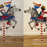 Carnival - Girl on Zebra