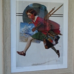 Norman Rockwell Print - greatest American illustrator - from Rockwell Museum, Stockbridge, Ma