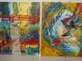 Encaustic Birds
