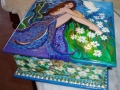 Jewellery Box with Lady