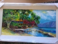 Scene at Honokowai Beach Park, Maui.