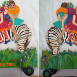 Circus Time - Timber Moveable Toy - Marine Ply